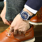 Reloj de Cuarzo Casual y Elegante para Hombre con Esfera Luminosa