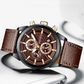 Reloj de Cuarzo Casual y Elegante para Hombre con Esfera Luminosa