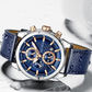 Reloj de Cuarzo Casual y Elegante para Hombre con Esfera Luminosa