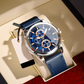 Reloj de Cuarzo Casual y Elegante para Hombre con Esfera Luminosa
