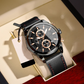 Reloj de Cuarzo Casual y Elegante para Hombre con Esfera Luminosa