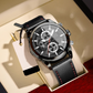 Reloj de Cuarzo Casual y Elegante para Hombre con Esfera Luminosa