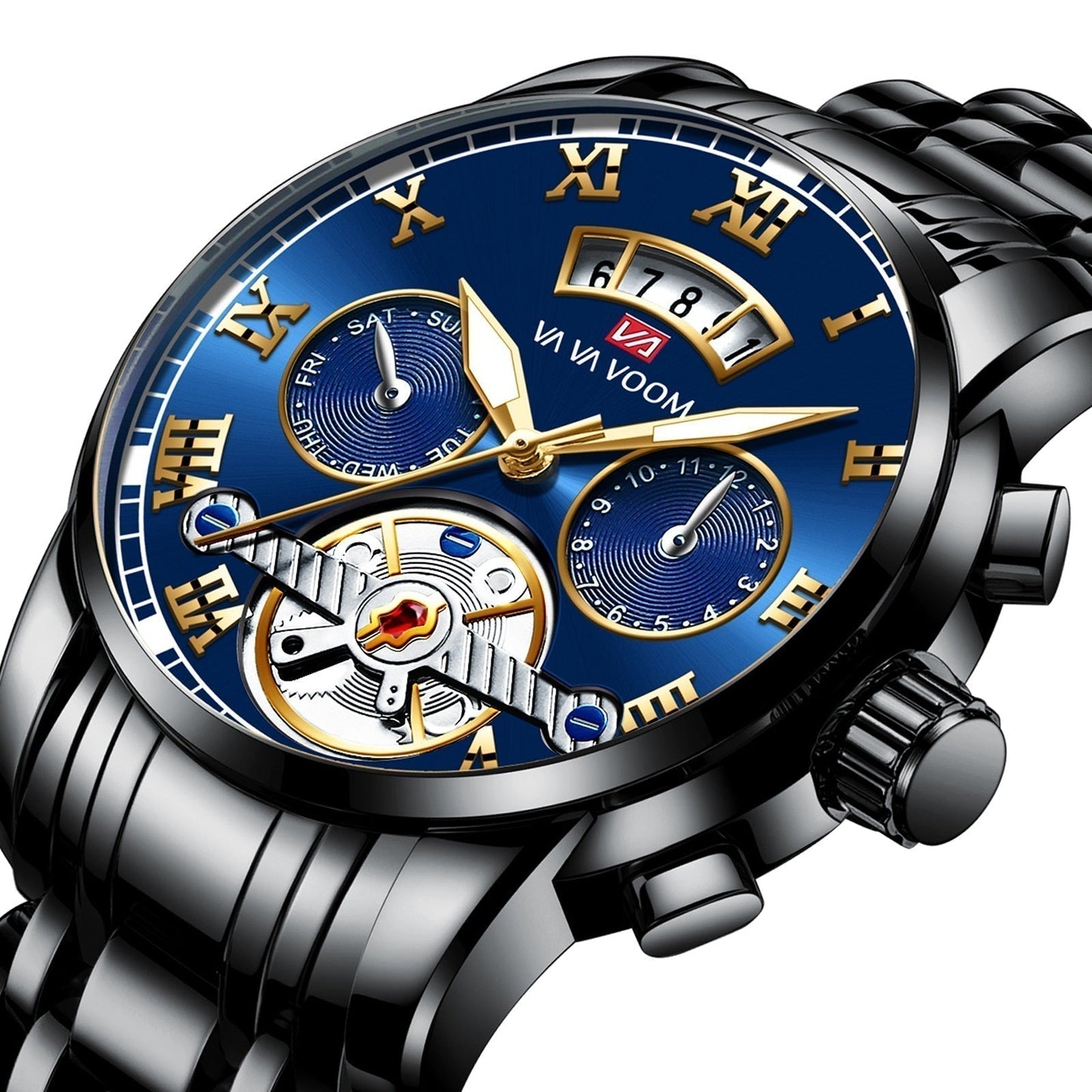 💎 Reloj luminoso impermeable de alto valor Reloj Reloj para hombre de negocios nuevo 2025