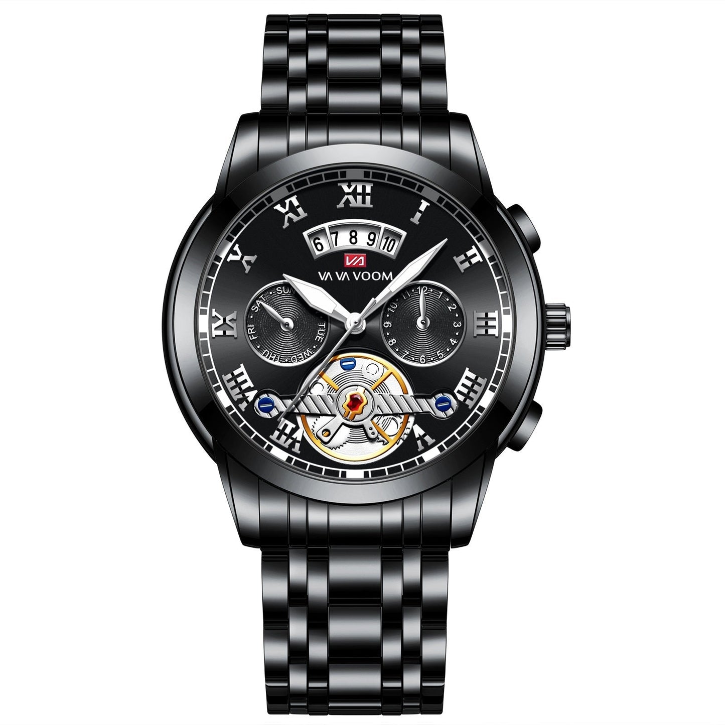 💎 Reloj luminoso impermeable de alto valor Reloj Reloj para hombre de negocios nuevo 2025