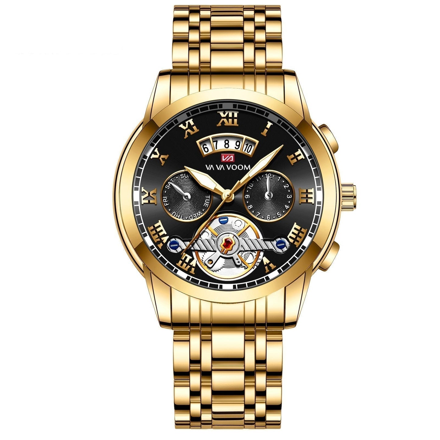 💎 Reloj luminoso impermeable de alto valor Reloj Reloj para hombre de negocios nuevo 2025