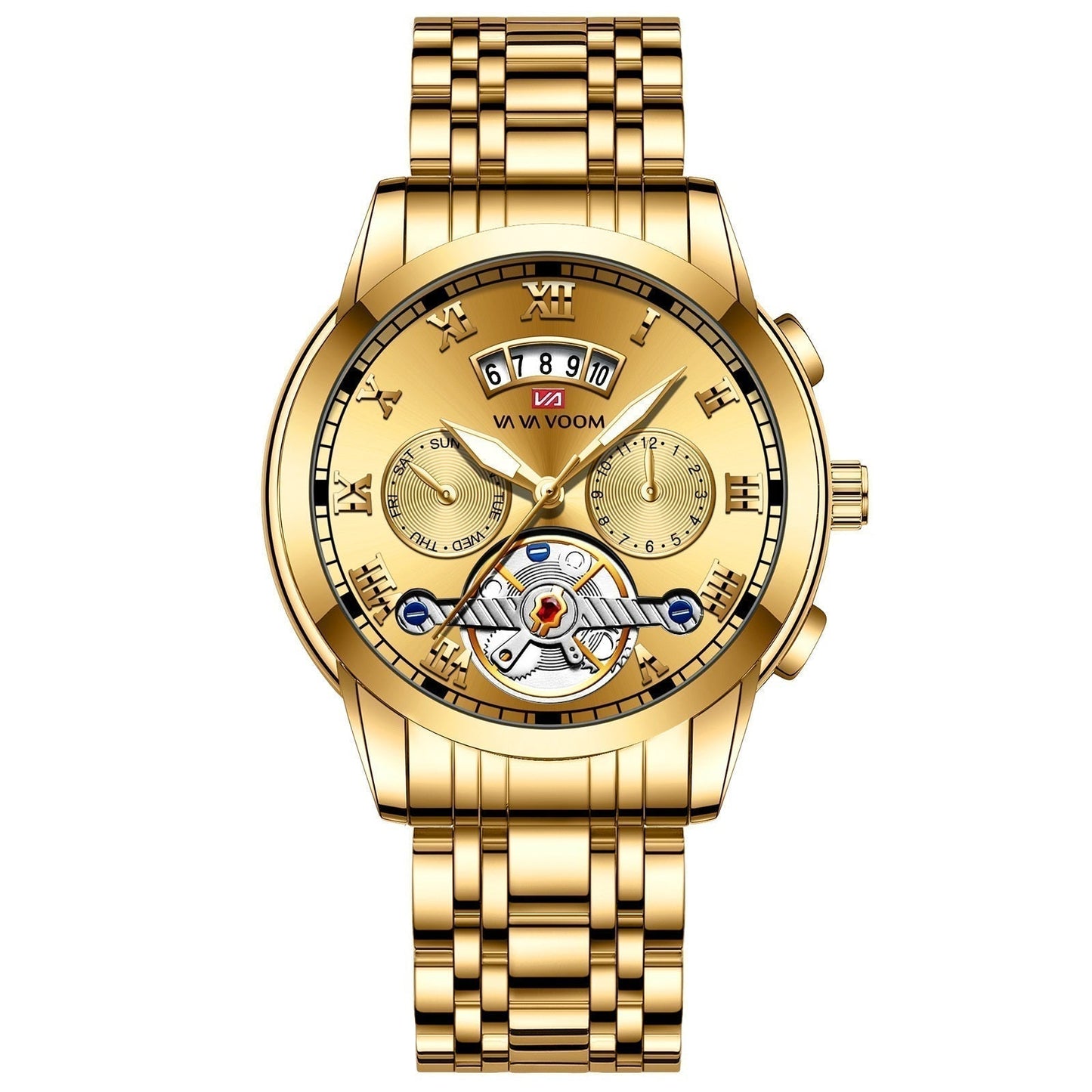 💎 Reloj luminoso impermeable de alto valor Reloj Reloj para hombre de negocios nuevo 2025