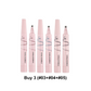 🖤 Lápiz de Cejas Impermeable de 4 Puntas | Trazos Finos Efecto Pelo Natural 💗 | Larga Duración 24H a Prueba de Manchas 🌧️ | 5 Tonos del Marrón al Negro 🎨 | Formato 12 g 👜