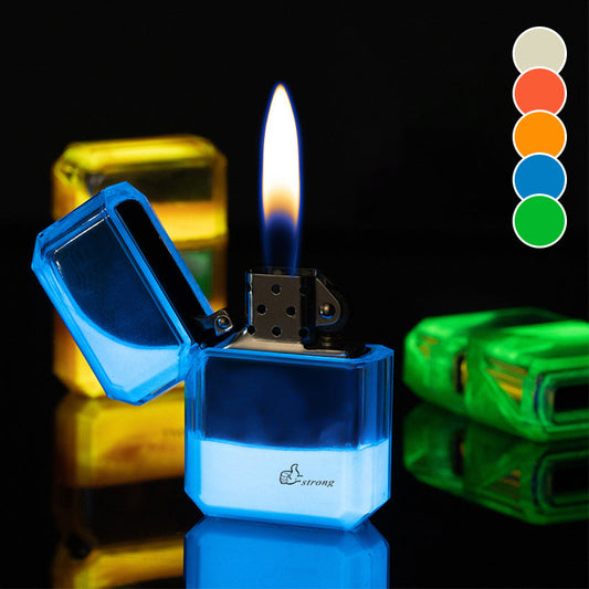Encendedor Creativo de Arena Movediza Luminoso - Único y Atmosférico