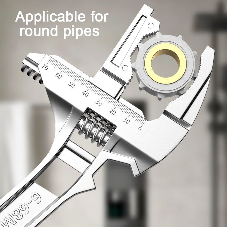 🔥Llave De Fregadero Reversible Con Apertura De Mordaza De 6-68 mm