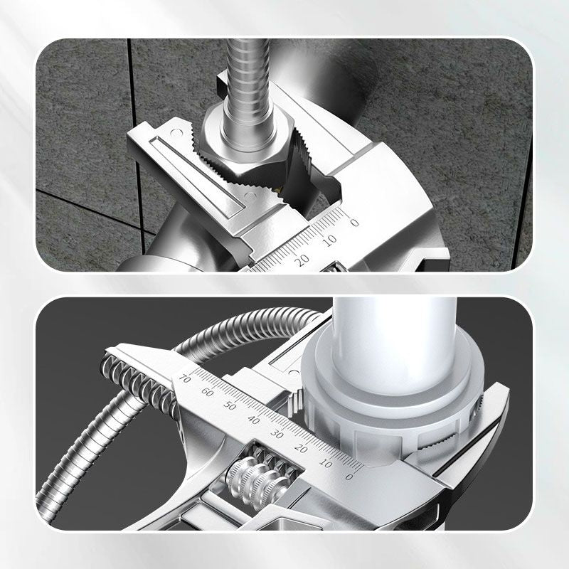 🔥Llave De Fregadero Reversible Con Apertura De Mordaza De 6-68 mm