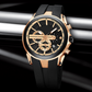 💎Estiloso reloj deportivo con pantalla luminosa, correa de silicona y diseño resistente al agua