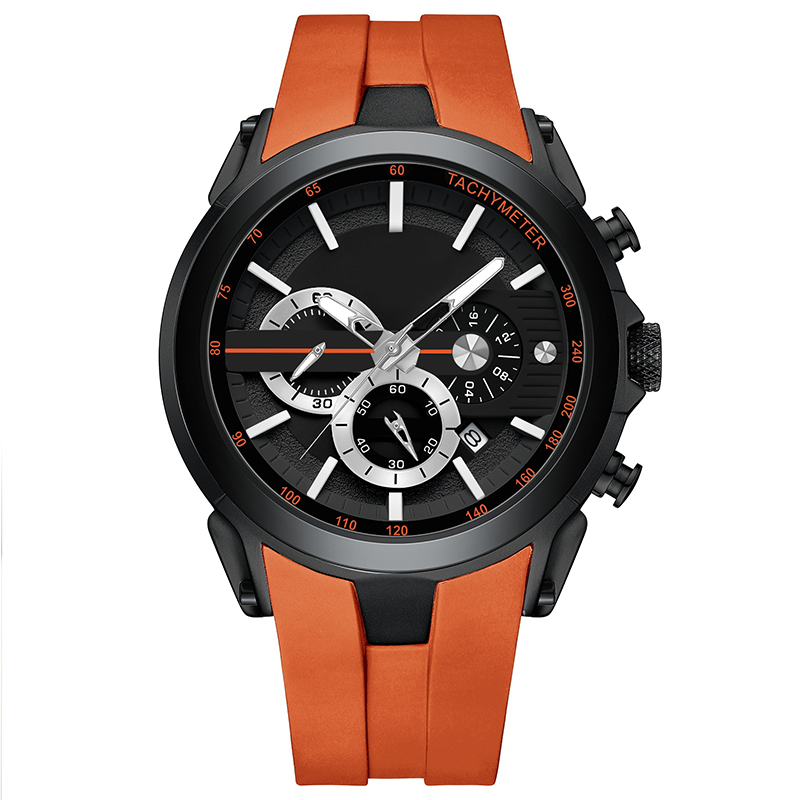 💎Estiloso reloj deportivo con pantalla luminosa, correa de silicona y diseño resistente al agua