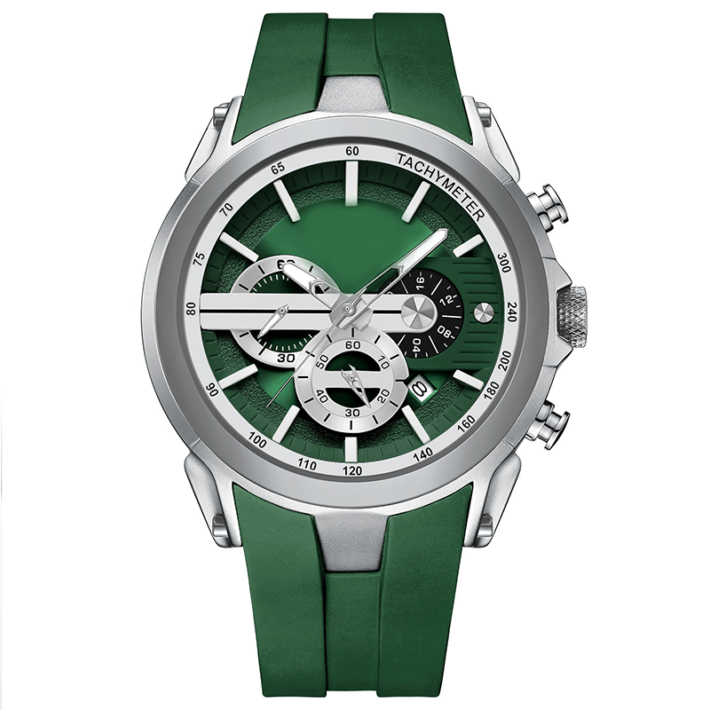 💎Estiloso reloj deportivo con pantalla luminosa, correa de silicona y diseño resistente al agua
