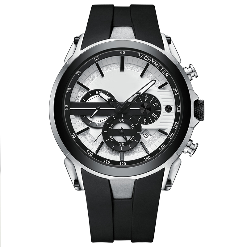💎Estiloso reloj deportivo con pantalla luminosa, correa de silicona y diseño resistente al agua