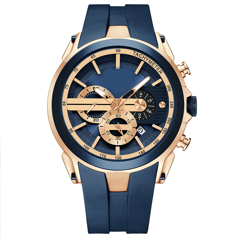 💎Estiloso reloj deportivo con pantalla luminosa, correa de silicona y diseño resistente al agua