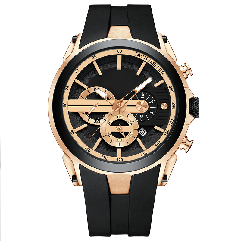 💎Estiloso reloj deportivo con pantalla luminosa, correa de silicona y diseño resistente al agua
