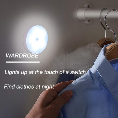 📢 ¡50 % DE DESCUENTO! 💡 Luz recargable con sensor de movimiento y soporte magnético