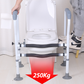 🔥OFERTA HOT 50% OFF! 🚻🛡️ Barras de Seguridad para WC para Personas Mayores – Instalación sin herramientas· ventosas antideslizantes y portarrollos integrado 🏠