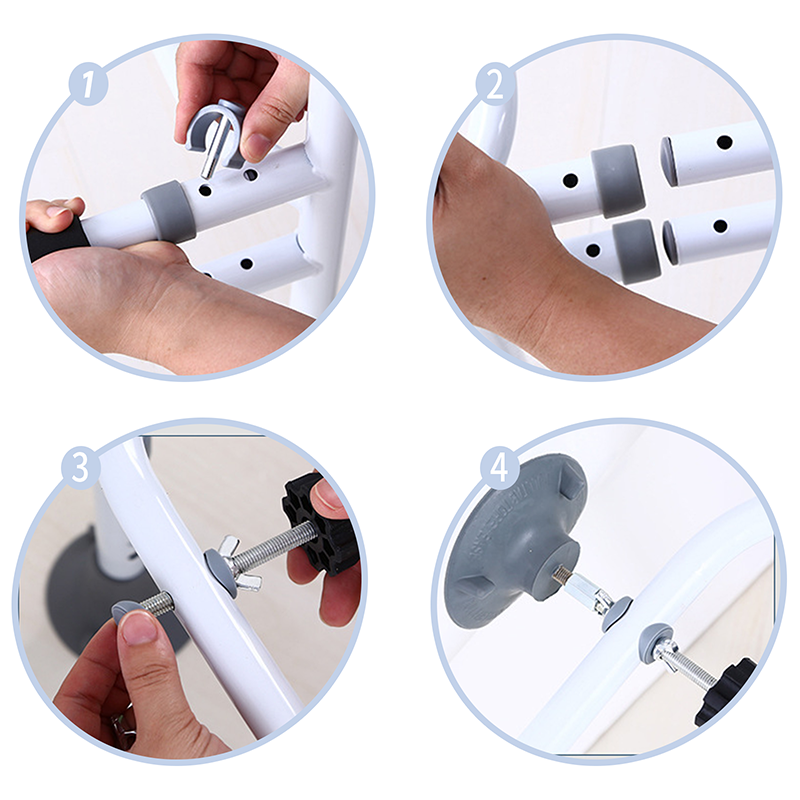 🔥OFERTA HOT 50% OFF! 🚻🛡️ Barras de Seguridad para WC para Personas Mayores – Instalación sin herramientas· ventosas antideslizantes y portarrollos integrado 🏠