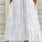 ⏰Rebajas de último día 49% de descuento💃Vestido elegante sólido cuello pico calado de mujer
