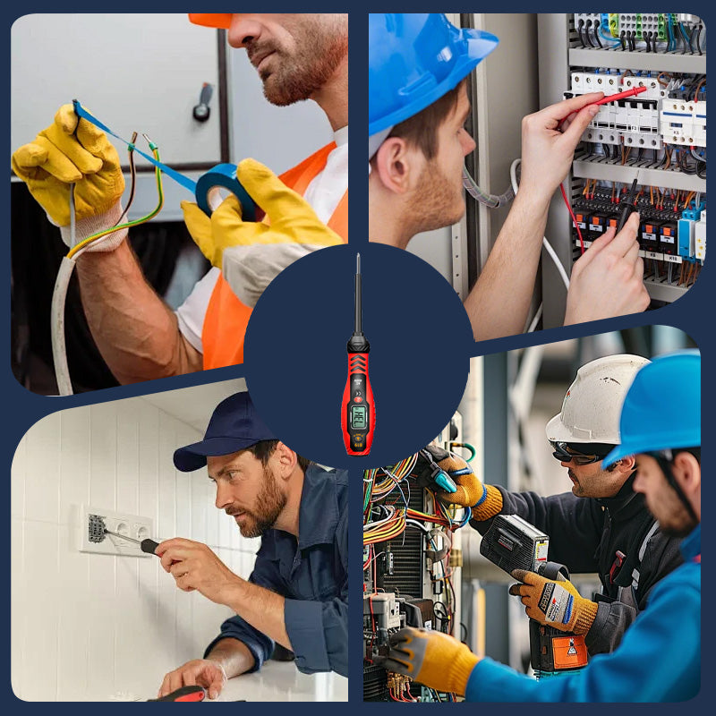 Detector de Voltaje Inteligente Tipo Pluma – La Herramienta Más Segura y Eficiente para Electricistas