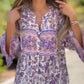 Vestido Floral para Mujer con Escote en V