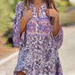 Vestido Floral para Mujer con Escote en V