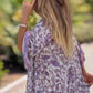 Vestido Floral para Mujer con Escote en V