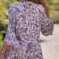 Vestido Floral para Mujer con Escote en V