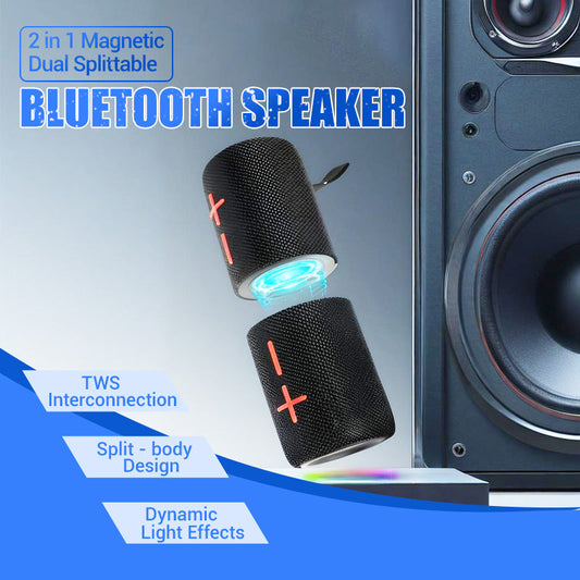 Altavoz Bluetooth separable magnético 2 en 1