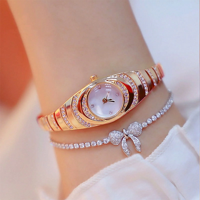 ⏳Oferta por tiempo limitado: 50% de descuento💎Reloj de pulsera con strass para mujer⌚