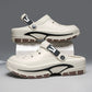 👞 ¡50 % DE DESCUENTO! 💫 Sandalias transpirables sin cordones para hombre: parte superior de malla, suela antideslizante y ajuste cómodo para el verano 🏖️