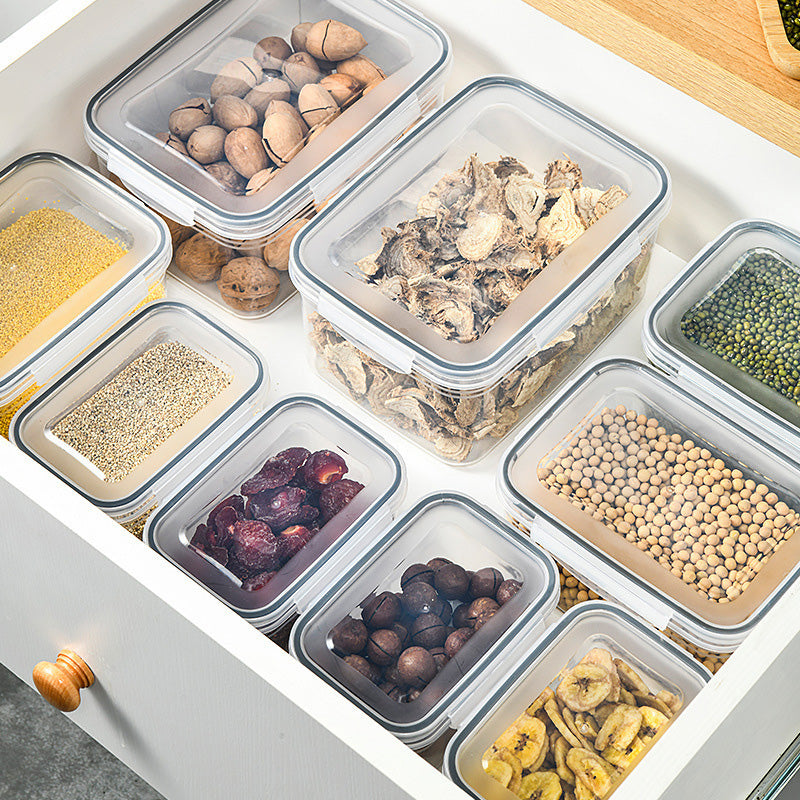 ⚡Oferta relámpago 50% de descuento🍇Juego de 3 recipientes para almacenar fruta en el refrigerador con colador extraíble