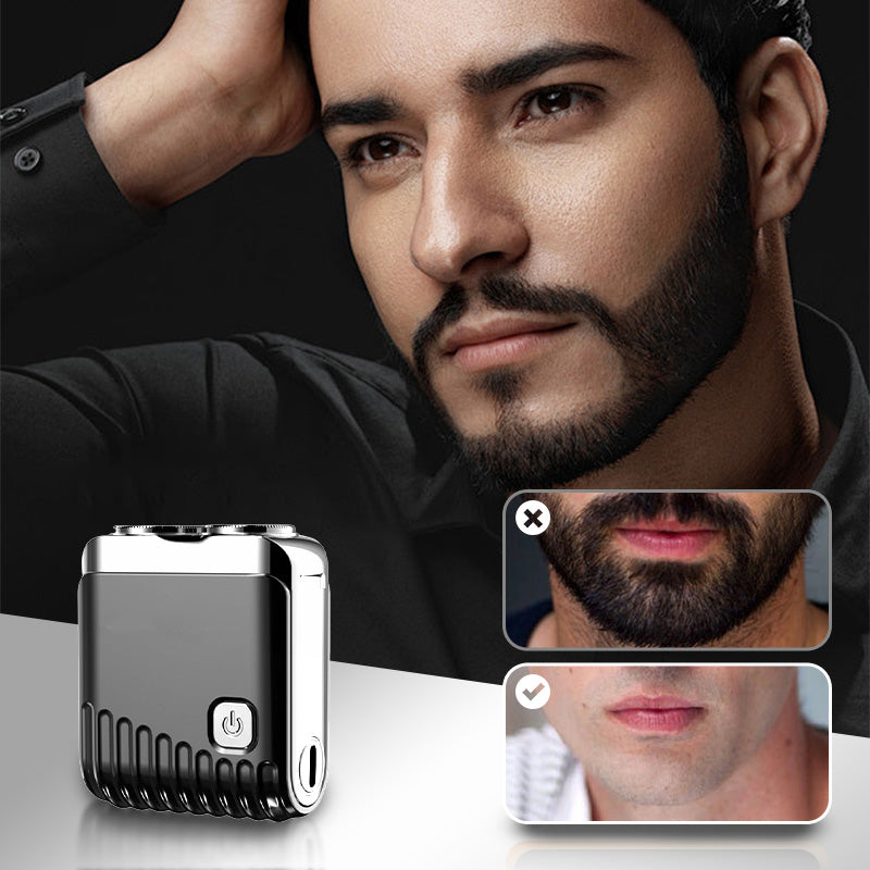 Mini Afeitadora Eléctrica para Hombres 🎁 ¡Tu afeitado perfecto! ✨