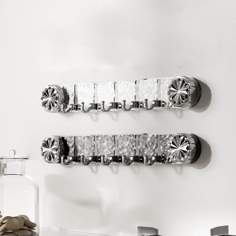 Organizador multifuncional y elegante con ganchos para colgar en la pared
