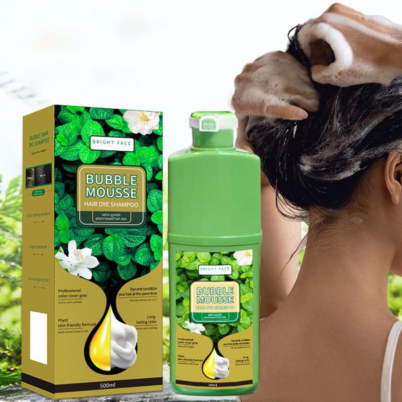 🌿Tinte en espuma a base de plantas – suave con cuero cabelludo sensible, sin olor químico. Color vibrante y aroma frutal 96h! ✨💇‍♀️