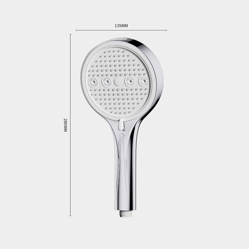 🔥¡50% DE DESCUENTO!🔥 Cabezal de Ducha de Mano de Alta Presión con 6 Modos 🚿✨ – Boquillas de Silicona Antisarro y Soporte Sin Perforación