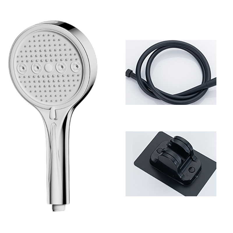 🔥¡50% DE DESCUENTO!🔥 Cabezal de Ducha de Mano de Alta Presión con 6 Modos 🚿✨ – Boquillas de Silicona Antisarro y Soporte Sin Perforación