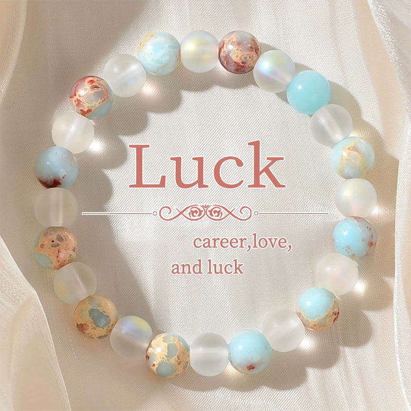 Pulsera de Cuentas de Piedra Natural