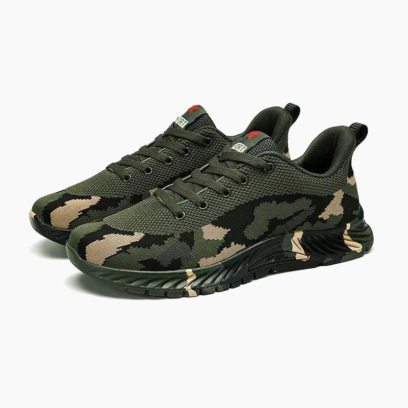 🛡️ 60% OFF! 👟 Rugged Camo Work Sneakers - Durable & Slip-Resistant for Outdoor/Construction Use 🌿🔧