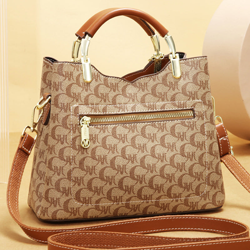 Bolsa de Cubo Estampada con Estilo