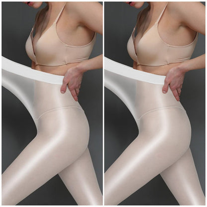 ✨Pantimedias transparentes brillantes para mujer - Venta caliente 50% DE DESCUENTO🔥