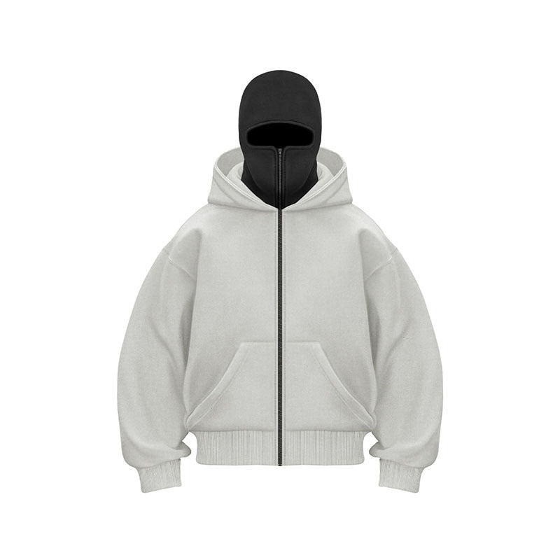 Sudadera con capucha y cremallera Ninja para hombre y mujer