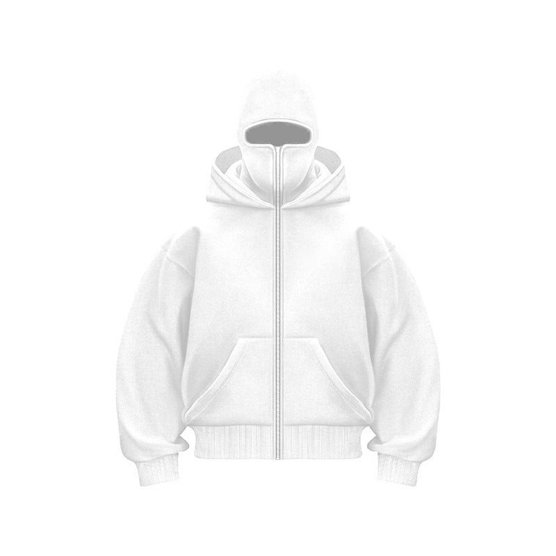 Sudadera con capucha y cremallera Ninja para hombre y mujer