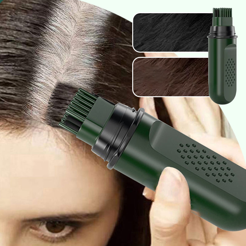 💆‍♀️✨ Lápiz Cubrecanas de Acción Instantánea - Cobertura Natural en 10 Segundos con Fórmula Resistente al Agua para un Look Juvenil 🌟✏️