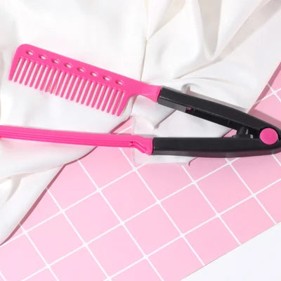 ⏳Oferta por tiempo limitado⏰ 49% de descuento💇‍♀️Peine alisador de cabello inalámbrico portátil (🎁Peine alisador de cabello en forma de V)