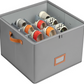 ⏰🔥 ¡50% DE DESCUENTO POR TIEMPO LIMITADO! 👟 Caja organizadora de zapatos de tela: plegable, de gran capacidad, a prueba de polvo y transpirable para armarios y dormitorios 🧺✨