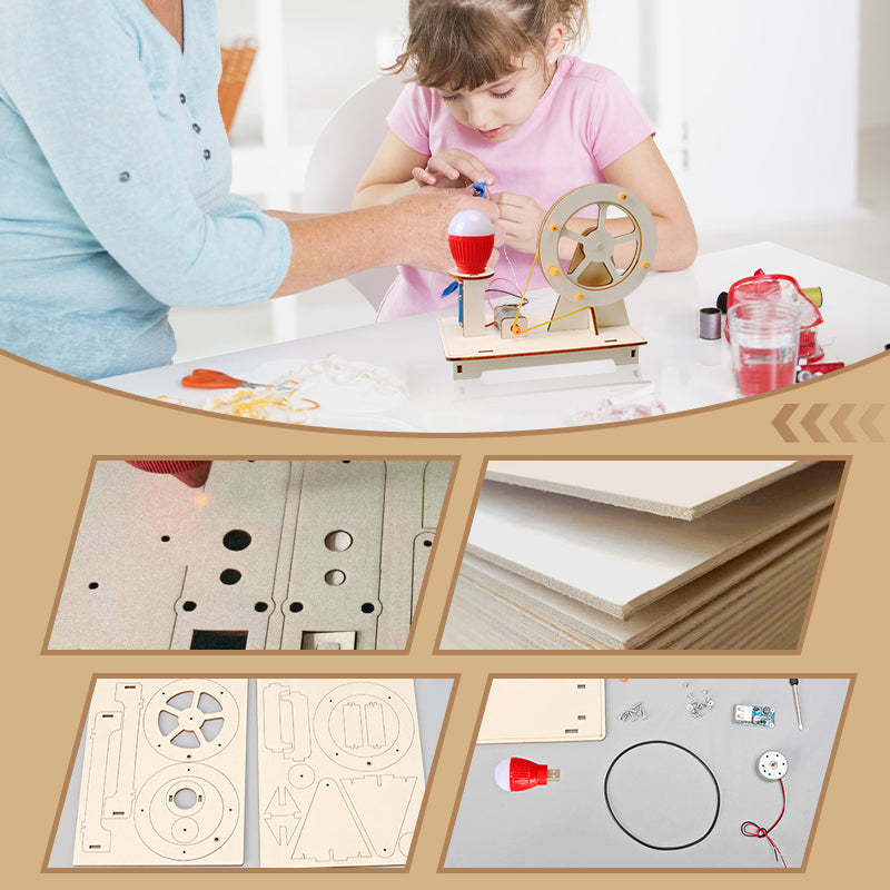 🔥Hot🛠️ Assale🔥Kit de Construcción de Madera STEM para Niños