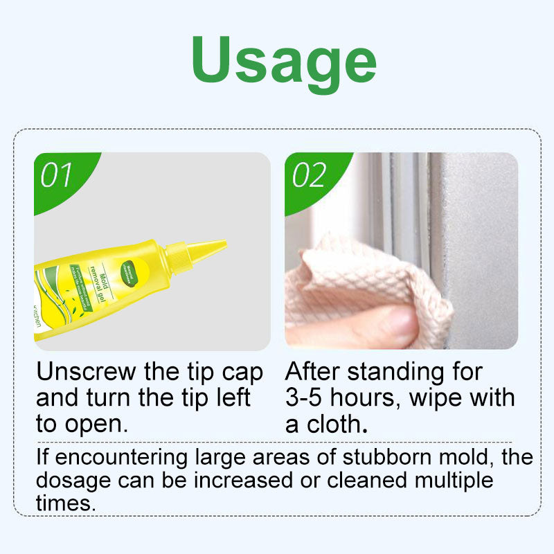Gel Eliminador de Moho Resistente