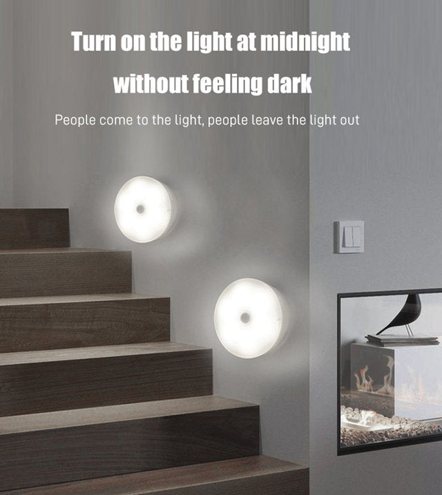 ⏳¡OFERTA LIMITADA! ¡COMPRA 2 Y LLÉVATE 1 GRATIS! ✨Luces nocturnas con sensor de movimiento y 8 LED.